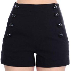 Voodoo Vixen High Waist Sailor Short